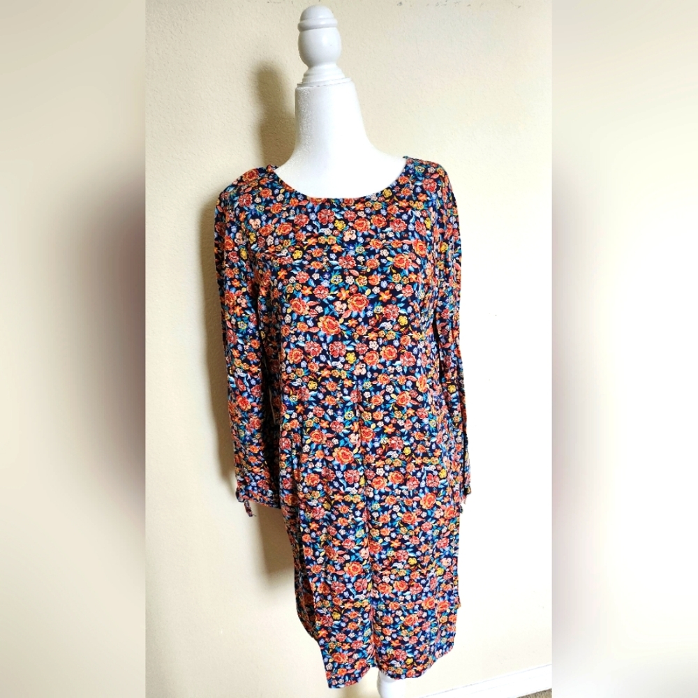 Women's colorful floral dress from Old Navy size L